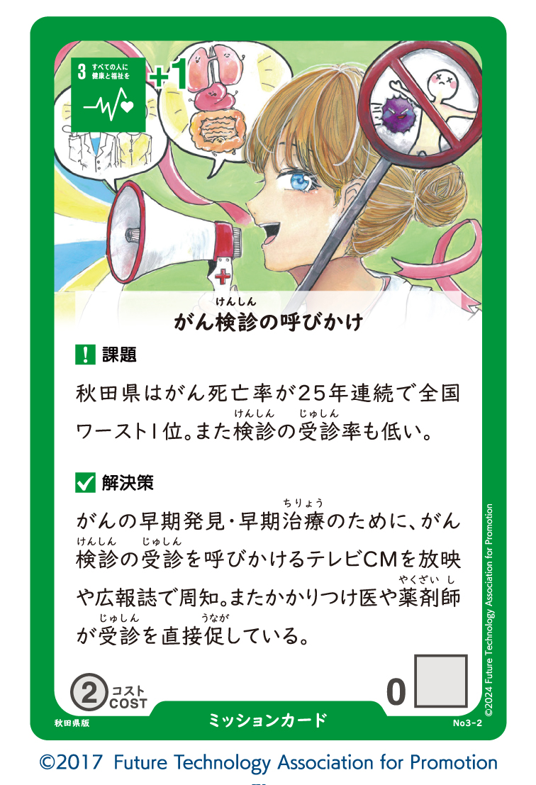 Sustainable World BOARDGAME 秋田県版1